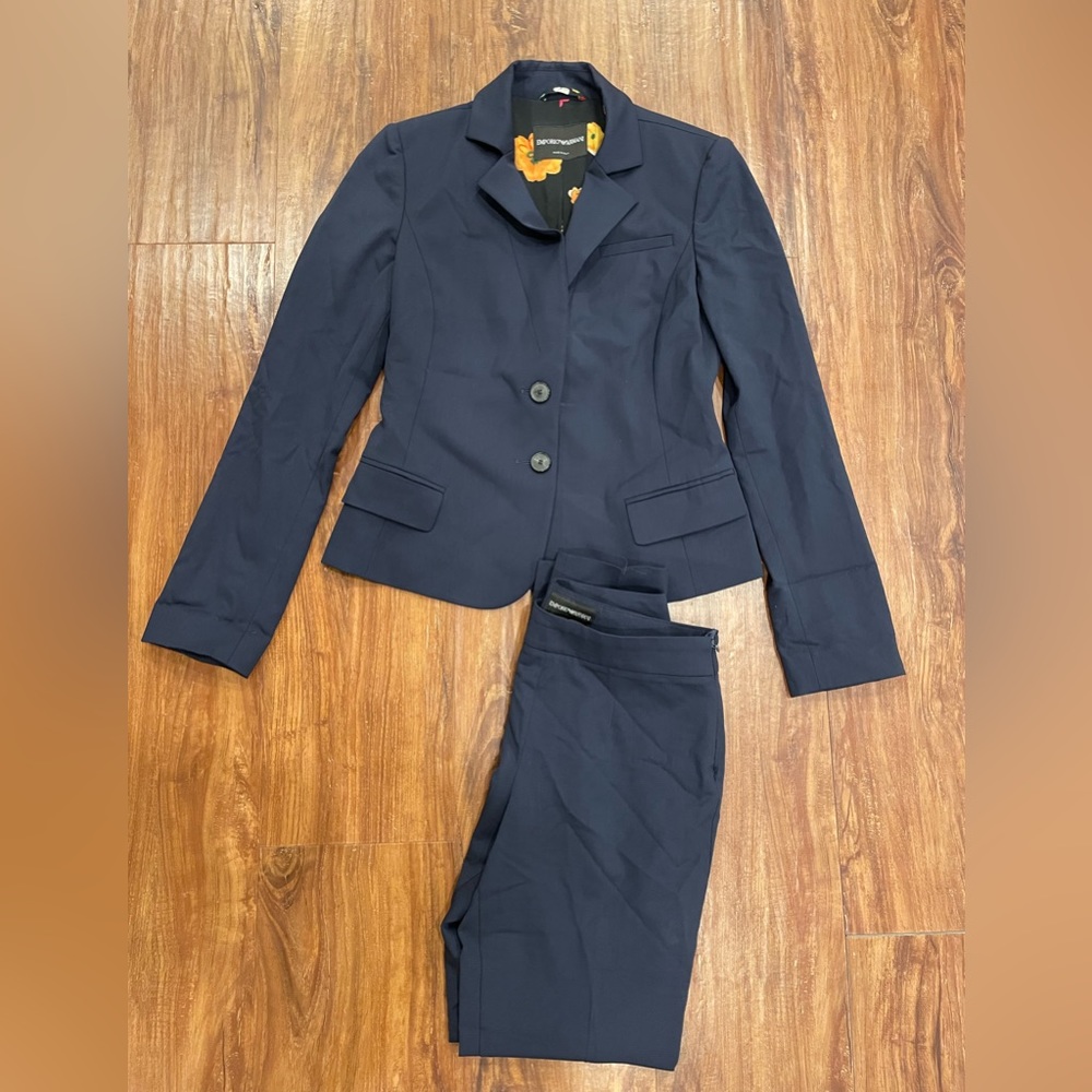 EMPORIO ARMANI BLAZER AND TROUSERS